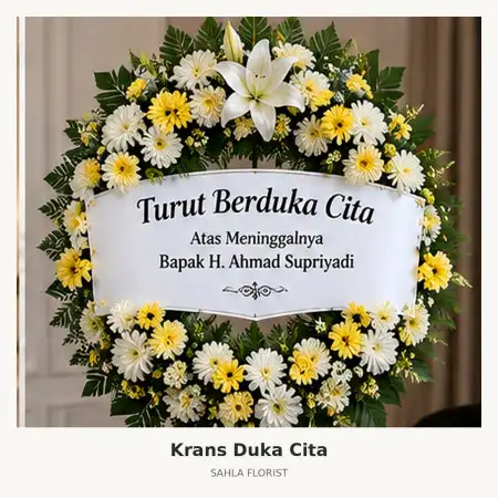 Krans Bunga Duka Tobelo